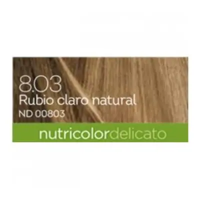 tinte rubio claro natural 140ml. 8.03 delicato