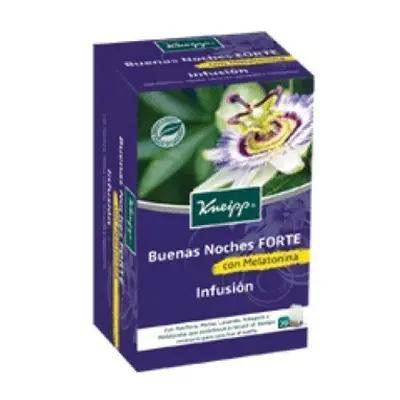 kneipp buenas noches forte con melatonina infusi 20 bolsitas