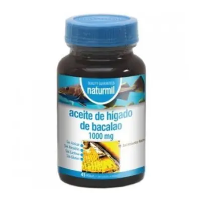 aceite de higado de bacalao 1000mg. 45perlas