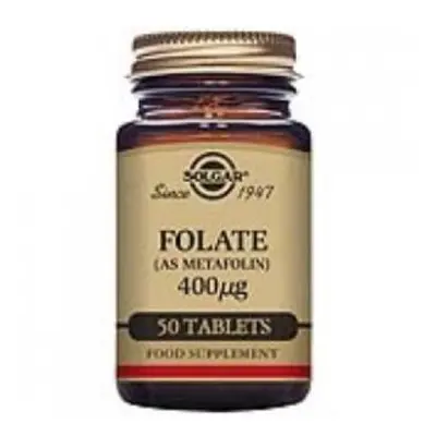 folato (como metafolin) 400mcg. 50comp.