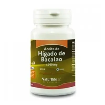 aceite de higado de bacalao 1000mg. 90cap.