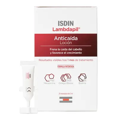 lambdapil loción anticaída 20 monodosis 3 ml