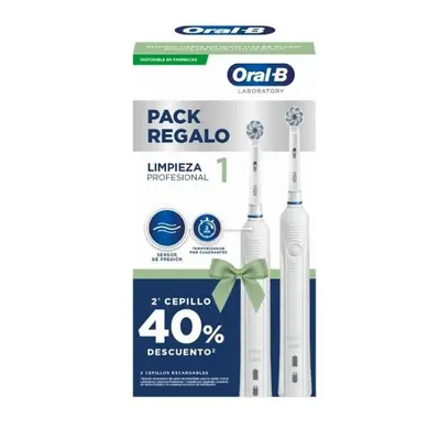 oral-b pack especial cepillo eléctrico limpieza profesional