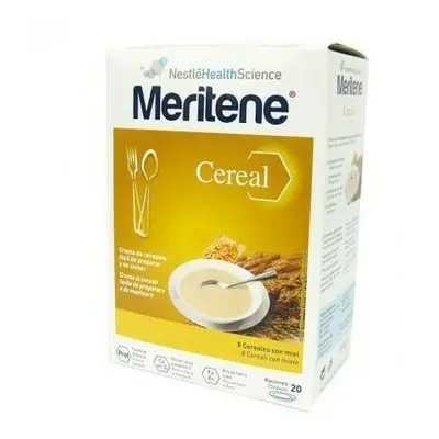 meritene cereal 8 cereales con miel 300 g 2 bols