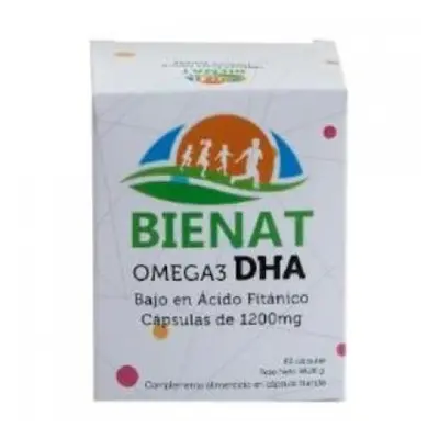 bienat dha omega 3 1200mg. 60cap.