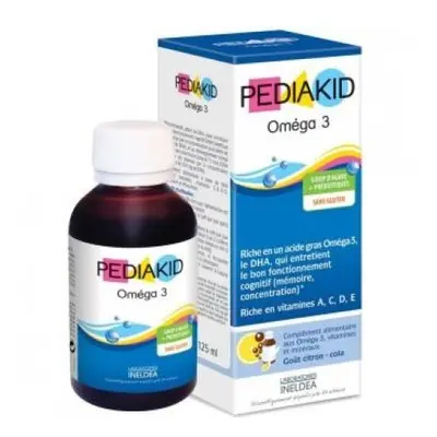 pediakid omega 3 jarabe 125ml.