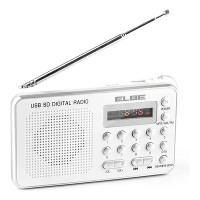 Radio Portátil ELBE RF-49-USB