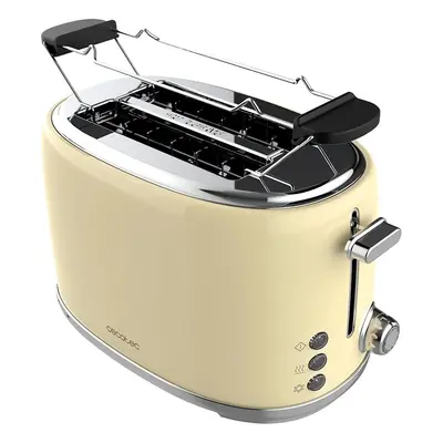 Tostador CECOTEC Toast&Taste 1000 Retro Double Beige