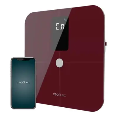 Báscula CECOTEC Surface Precision 10400 Smart Rojo