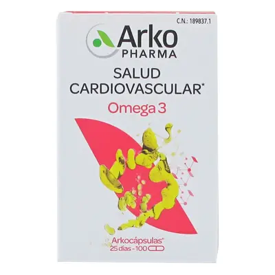 Arkocapsulas Omega 3 ( aceite de pescado ) 100 capsulas