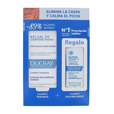 Ducray Kelual DS champú 100 ml + Elution champú 100ml