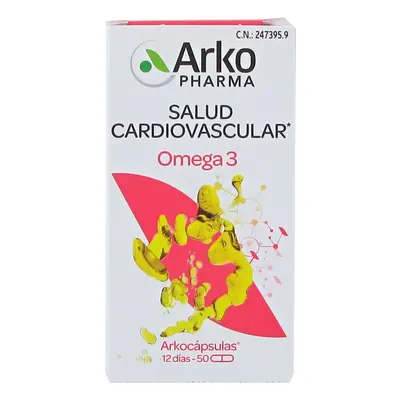 Arkocapsulas Omega 3 ( aceite de pescado ) 50 capsulas