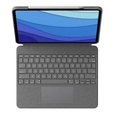 Logitech Combo Touch Funda con teclado iPad Pro 12,9" (5ª gen. y 6ª gen.) gris - 920-010211