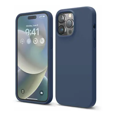 Elago Funda silicona iPhone 14 Pro Max azul indigo - ES14SC67PRO-JIN