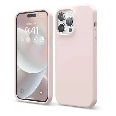 Elago Funda silicona iPhone 14 Pro Max rosa - ES14SC67PRO-LPK