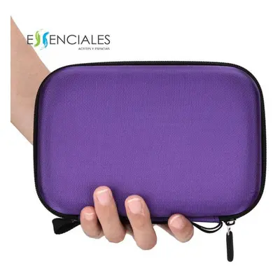 Estuche Para Aceites Esenciales Morado