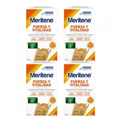 Meritene Fuerza y Vitalidad Cafe Descafeinado Pack 60 Sobres