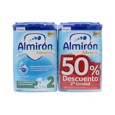 Almiron Advance 2 800 g + 800g Duplo Promocion