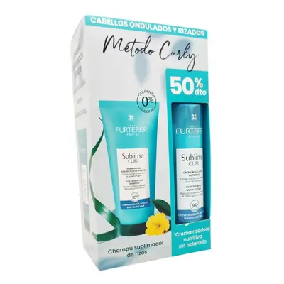 René Furterer Sublime Curl Champú Activador Rizos 200ml + Crema 100ml
