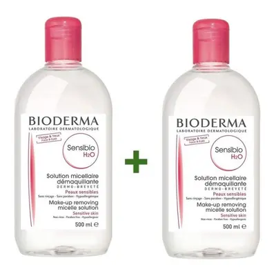 Bioderma Agua Micelar Sensibio H2O 500ml + 500ml Duplo Promo
