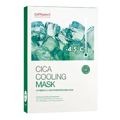 Cell Fusion C - Cica Cooling Mask - 5piezas