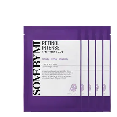 SOME BY MI - Retinol Intense Reactivating Mask - 5ea