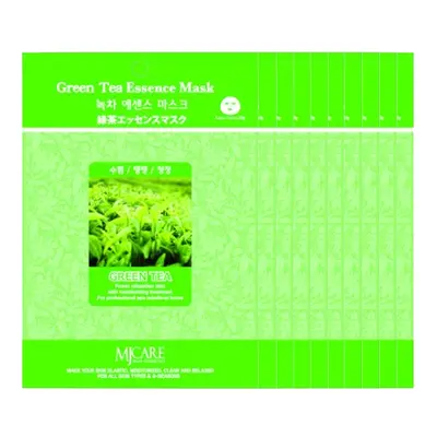 MJCARE - Essence Mask - Green Tea 10pcs Set