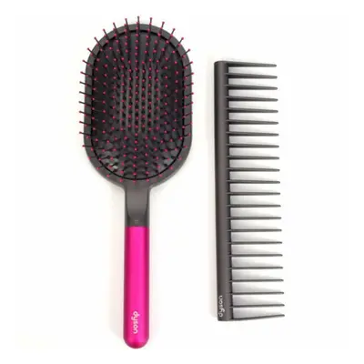 Dyson - Supersonic Paddle Brush & Detangling Comb - 1set - Fuchsia