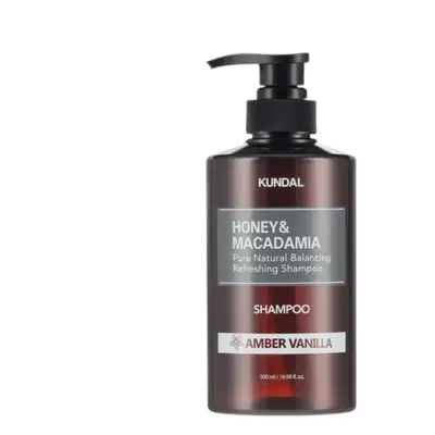 KUNDAL - Honey & Macadamia Nature Shampoo - 500ml - Amber Vanilla