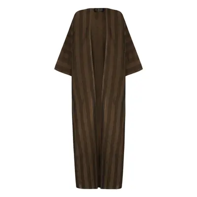 Alex, abrigo a rayas jacquard