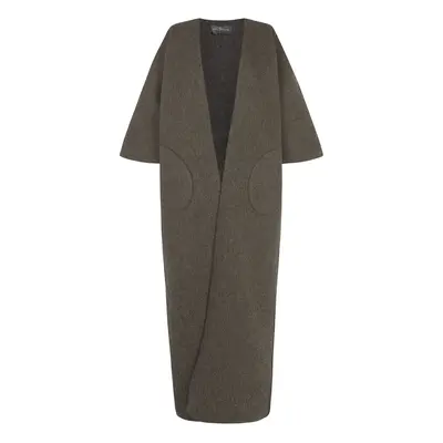 Jo, abrigo doble faz gris