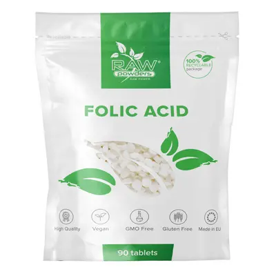 Ácido fólico 400mcg tabletas