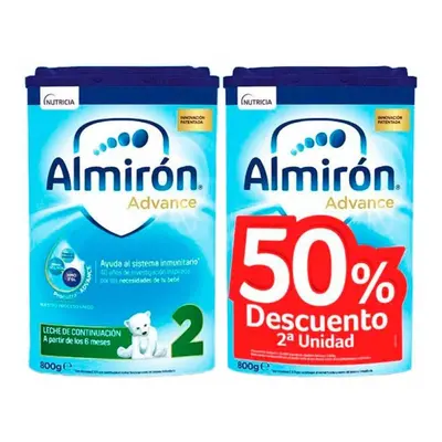 Duplo Almirón Advance + Pronutra 2, 2 X 800 G
