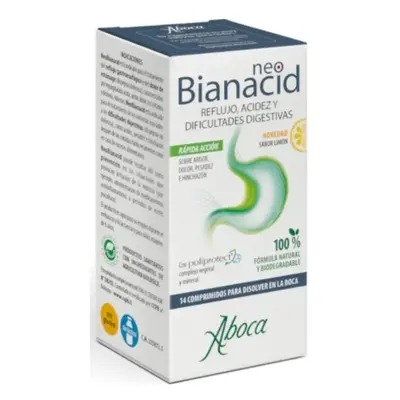 Aboca Neobianacid Sabor Limón 14 Comprimidos