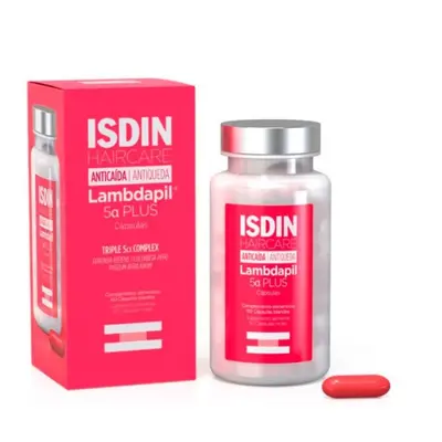 Isdin Lambdapil Anticaída 5 Alfa Plus 60 Cápsulas Blandas