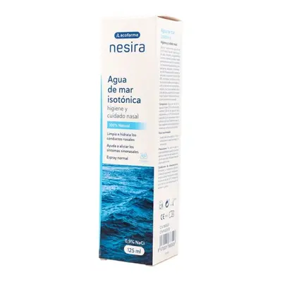 Acofarma Nesira Agua De Mar Isotónica Y Estéril Adultos, 125 Ml