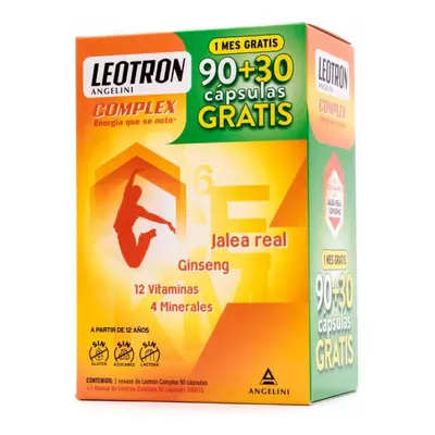 Leotron Complex Vitalidad 90 + 30 Cápsulas