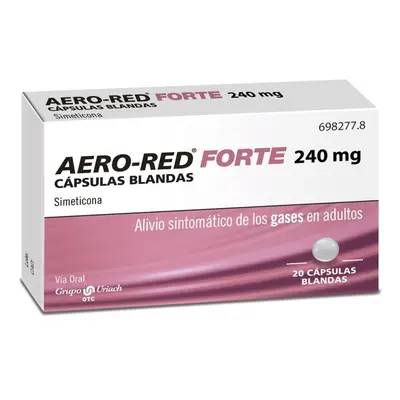Aero Red Forte 240 Mg 20 Cápsulas Blandas