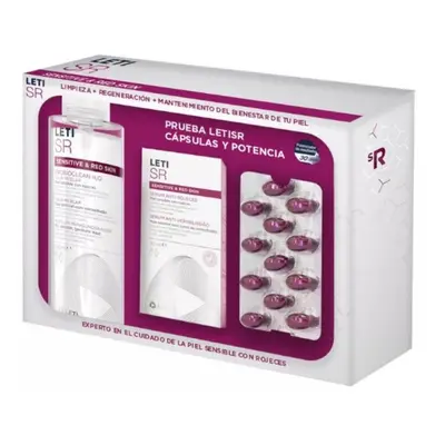 Pack Leti Sr Agua Micelar 500 Ml + Sérum Regeneración 30 Ml + 15 Cápsulas De Prueba