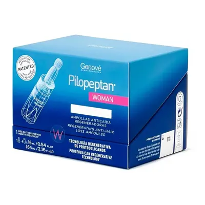 Pilopeptan Woman Proteokel Ampollas Anticaída 4 X 16 Ml