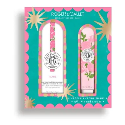 Cofre Roger & Gallet Rose Agua Perfumada 30 Ml + Crema De Manos 30 Ml
