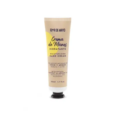 Crema de Manos Hidratante - Flor de Mayo: Coco y Argán