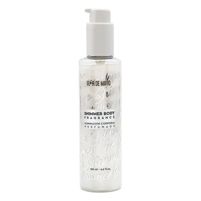 Iluminador Corporal Perfumado Shimmer Body Fragance - Flor de Mayo: SILVER 195ml