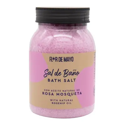 Sal de Baño Rosa Mosqueta - Flor de Mayo: 650gr
