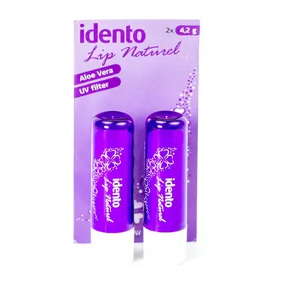 Idento Lip Natural Aloe Vera Lip Balm (Assorted) g stk.
