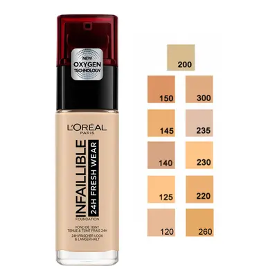 Loreal Infaillible Stay Fresh Foundation - Amber 30 ml
