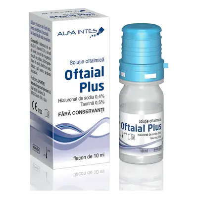 Oftaial Plus solución oftálmica, 10 ml, Alfa Intes