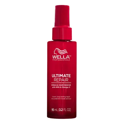 Ultimate Repair Tratamiento Serum con AHA y Omega 9 para cabellos dañados, 95ml, Wella Professionals