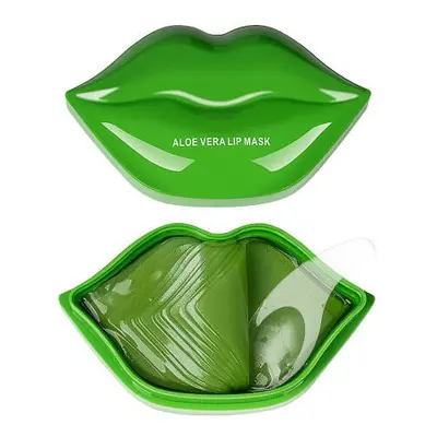 Mascarilla Labial, Kiss Beauty, Mascarilla Labial, Aloe Vera, 20 piezas