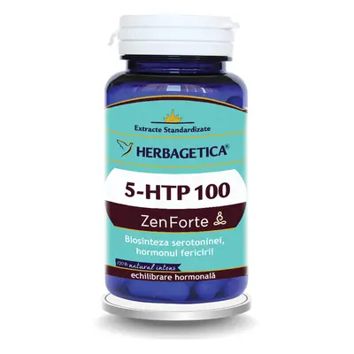 5 HTP 100 Zen Forte, 60 cápsulas, Herbagetica